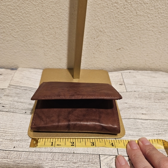 Stratford Brown Leather Men's Wallet NWOT - Picture 8 of 9